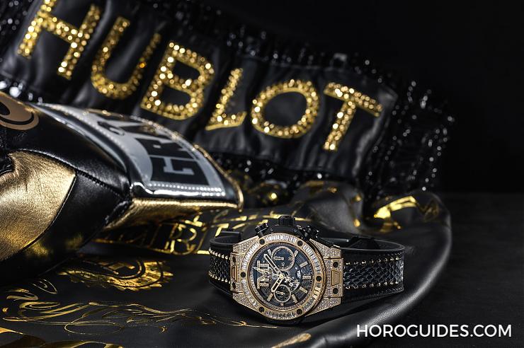 HUBLOT - BIG BANG - 411.VX.1180.PR.0904.TMT18 - 從來沒輸過!拳王就戴這一只 HUBLOT Big Bang Unico TMT