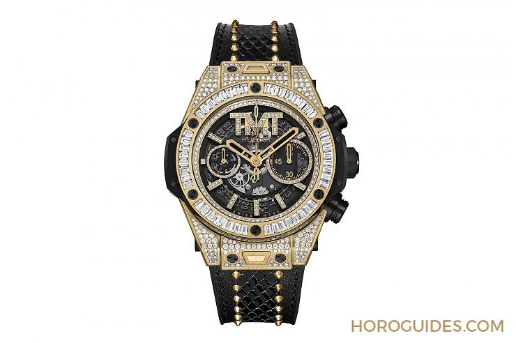 HUBLOT - BIG BANG - 411.VX.1180.PR.0904.TMT18 - 從來沒輸過!拳王就戴這一只 HUBLOT Big Bang Unico TMT