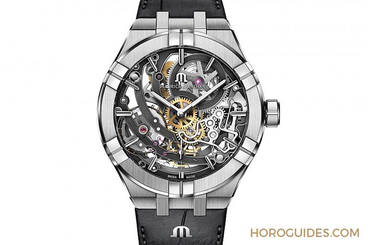 MAURICE LACROIX - AIKON - AI6028-SS001-030-1 - [BASEL 2018]艾美錶 AIKON鏤空錶 透視機械美感