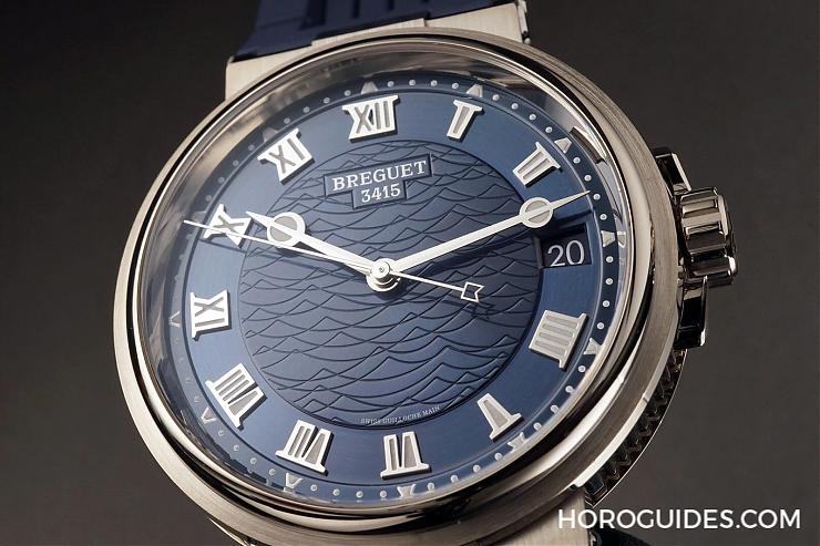 BREGUET - MARINE - 5517BB/Y2/9ZU - [BASEL 2018]BREGUET Marine 5517 精雕波浪紋 首次加入更運動的鈦金屬材質