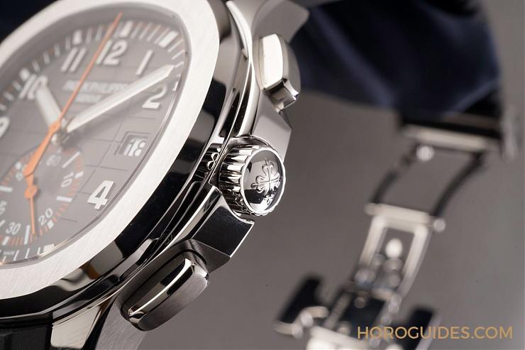 PATEK PHILIPPE - AQUANAUT - 5968A-001 - [BASEL 2018] 百達翡麗Aquanaut 5968A 雙錶帶計時碼錶 橙色登場 