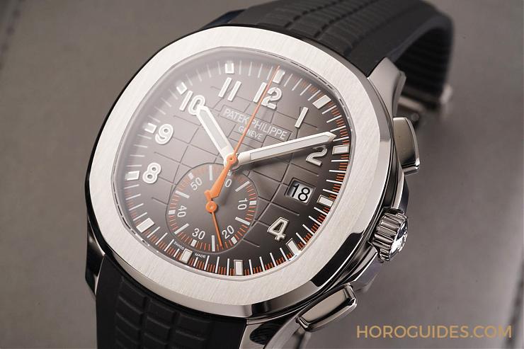 PATEK PHILIPPE - AQUANAUT - 5968A-001 - [BASEL 2018] 百達翡麗Aquanaut 5968A 雙錶帶計時碼錶 橙色登場 