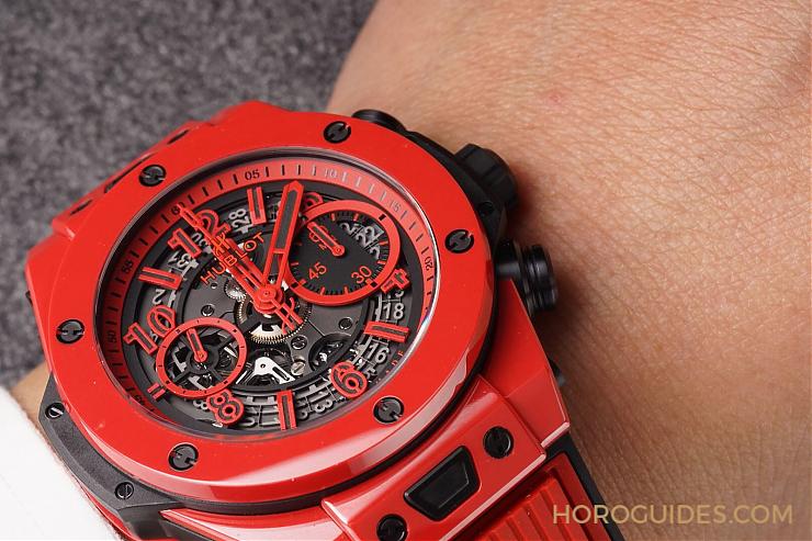 HUBLOT - BIG BANG - [BASEL 2018]HUBLOT Big Bang Unico 高調搶眼「紅」陶瓷！