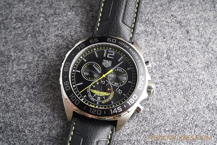 TAG HEUER - CARRERA - CAR2A1AB.FT6163 - [BASEL2018]TAG HEUER ✕ Aston Martin 強強聯手 Heuer 01帥氣登場