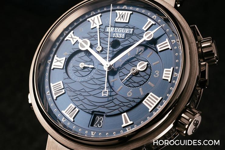 BREGUET - BREGUET Marine 5547兩地時間鬧鈴錶 重要時刻不錯過