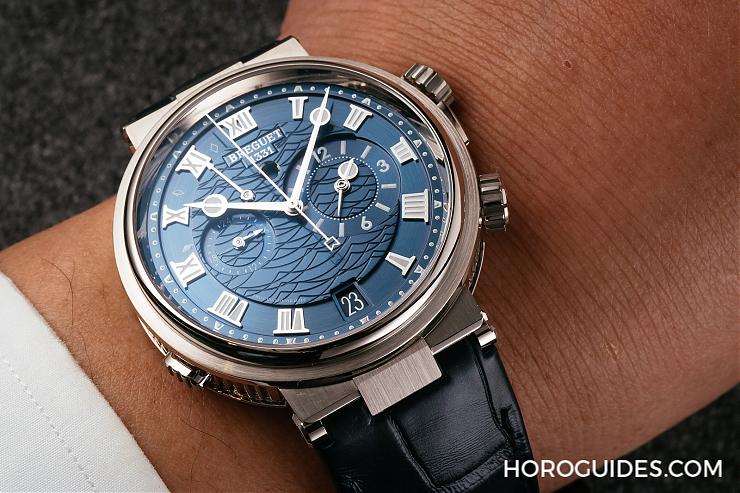 BREGUET - BREGUET Marine 5547兩地時間鬧鈴錶 重要時刻不錯過
