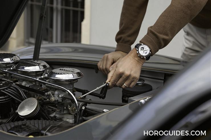 A. LANGE & SÖHNE - SAXONIA - 424.038 - 朗格錶＋Concorso d’Eleganza Villa d’Este古董車展 最優雅的機械工藝