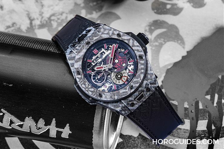HUBLOT - BIG BANG - 414.YF.1137.VR.SHF18 - HUBLOT Big Bang Meca-10 把潮牌大師Shepard Fairey藝術戴上手