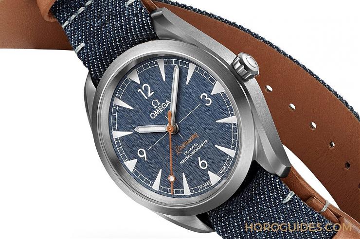 OMEGA - 歐米茄Seamaster Railmaster 丹寧鐵霸 夏日率性風