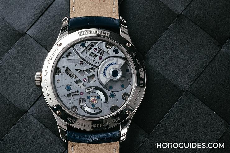 MONTBLANC - HERITAGE CHRONOMÉTRIE - 118512 - 「鏤」出新意 萬寶龍外置陀飛輪 Heritage Chronométrie Exo Tourbillon Slim雙新作
