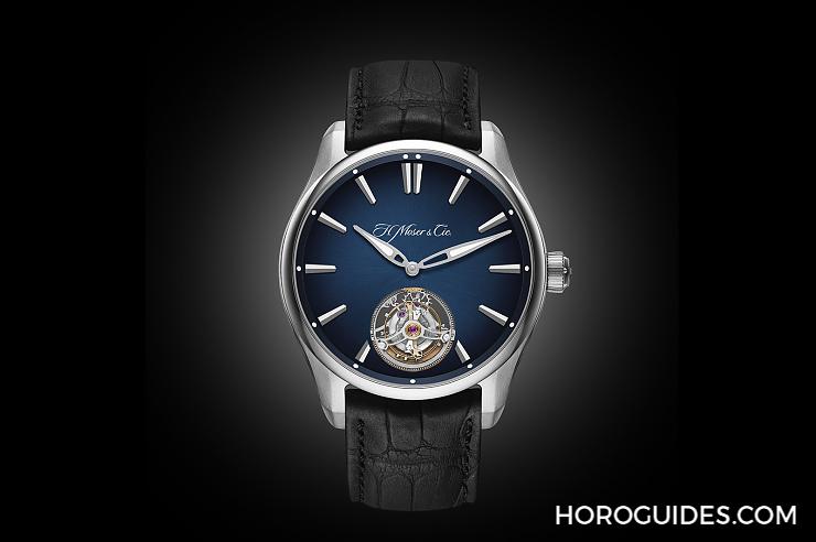 H. MOSER & CIE - PIONEER - 3804-1201 - Pre-SIHH 2019 亨利慕時 鋼款Pioneer Tourbillon陀飛輪