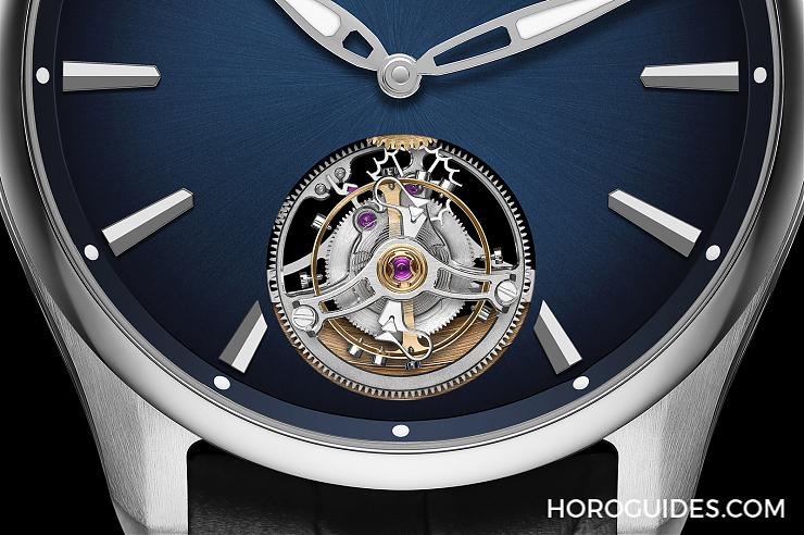 H. MOSER & CIE - PIONEER - 3804-1201 - Pre-SIHH 2019 亨利慕時 鋼款Pioneer Tourbillon陀飛輪
