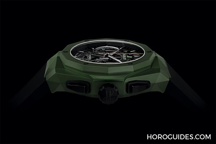 HUBLOT - 陶瓷材質大師 HUBLOT Classic Fusion Orlinski México 綠陶瓷限量錶