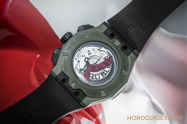 HUBLOT - 陶瓷材質大師 HUBLOT Classic Fusion Orlinski México 綠陶瓷限量錶
