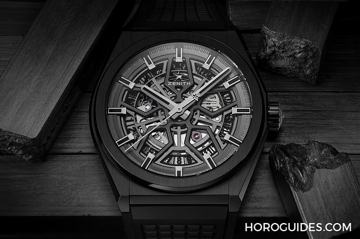 ZENITH - DEFY - ZENITH全黑的霸氣感 Defy Classic全黑氧化鋯陶瓷新作