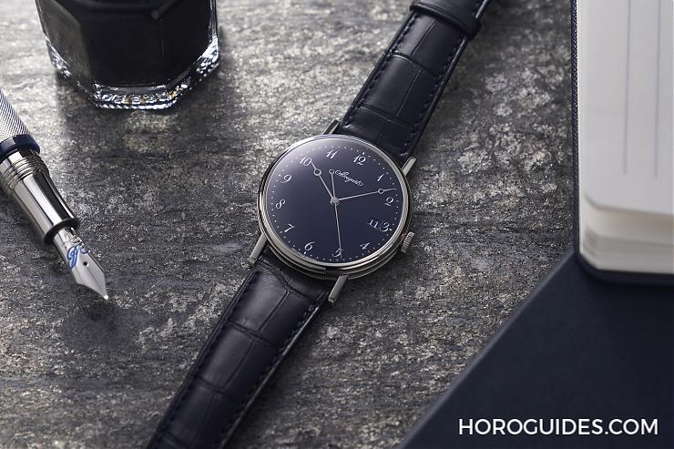 BREGUET - CLASSIQUE - 5177BB/2Y/9V6 - BREGUET Classique 5177 簡約三針日期大明火琺瑯寶璣藍