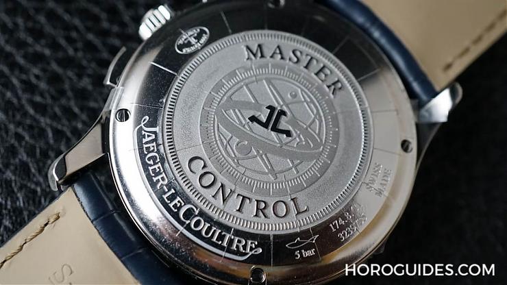 JAEGER-LECOULTRE - MASTER CONTROL - Q1538530 - 亮藍點綴的乖乖牌  積家Master Control計時碼錶