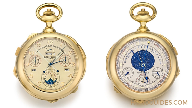 PATEK PHILIPPE - 傳說級複雜錶現蹤!百達翡麗Cal. 89五月蘇富比拍賣見