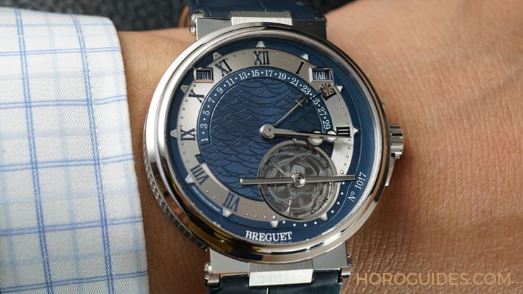 BREGUET - 寶璣Marine 5887三大複雜功能,時間不夠看,還有「真.太陽時」