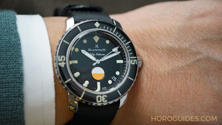 BLANCPAIN - FIFTY FATHOMS - 5008-1130-B52A - 現代潛水錶的基準點:寶鉑五十噚MIL-SPEC復刻錶