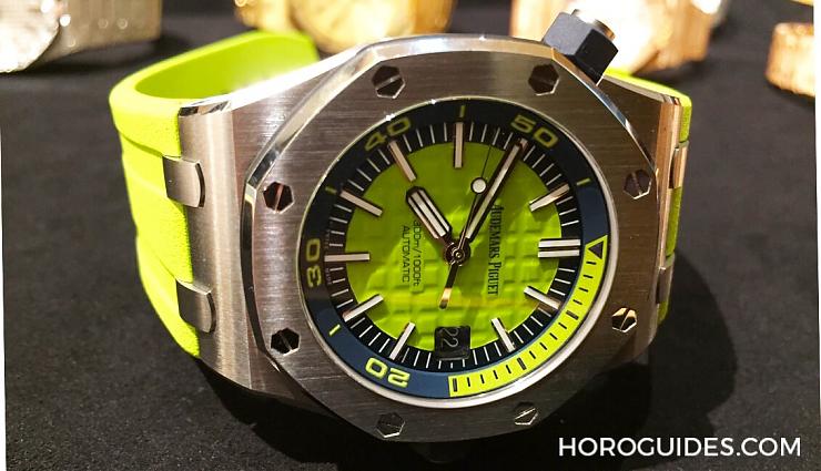 AUDEMARS PIGUET - 五色戰隊 愛彼ROO Diver超敢玩