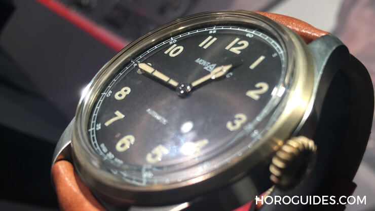MONTBLANC - 這只青銅錶不太一樣?現代的老件浪漫