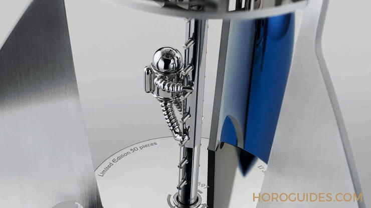 MB&F - 飛向宇宙,浩瀚無垠~MB&F號太空船準備升空