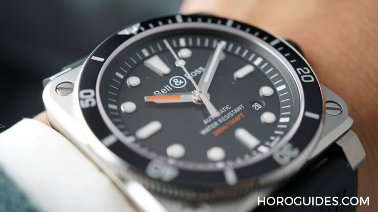 BELL & ROSS - INSTRUMENTS - BR03-92 DIVER - BELL & ROSS告訴我們,潛水錶的「方式」有很多種⋯