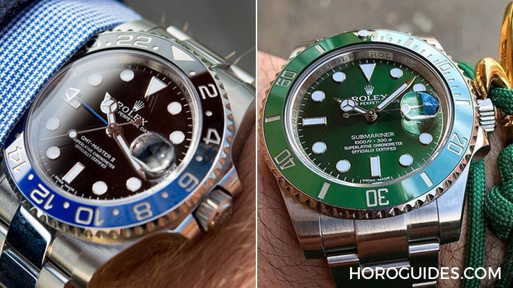 ROLEX - 勞力士神對決!藍黑圈vs綠水鬼,哪一只才是終極熱門?