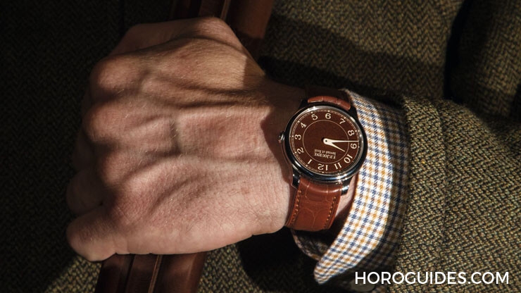 F.P.JOURNE - LIMITED SERIES - (Chronomètre Holland & Holland) - 槍管出錶盤? F.P. Journe用百年大馬士革鋼做錶盤(美圖連發!)