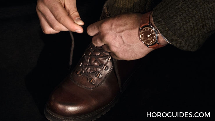 F.P.JOURNE - LIMITED SERIES - (Chronomètre Holland & Holland) - 槍管出錶盤? F.P. Journe用百年大馬士革鋼做錶盤(美圖連發!)