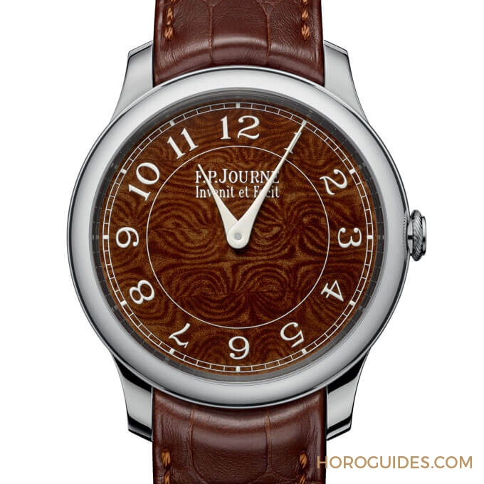 F.P.JOURNE - LIMITED SERIES - (Chronomètre Holland & Holland) - 槍管出錶盤? F.P. Journe用百年大馬士革鋼做錶盤(美圖連發!)