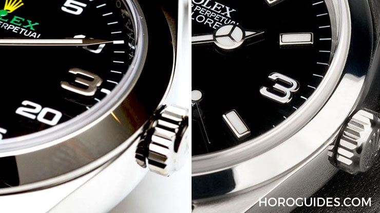 ROLEX - AIR-KING - 勞力士入門級三針錶怎麼選?Air-King空中霸王 v.s Explorer新探一