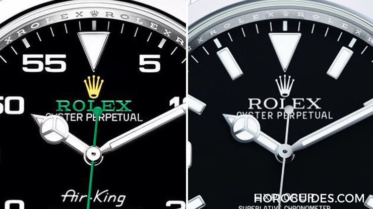 ROLEX - 勞力士入門級三針錶怎麼選?Air-King空中霸王 v.s Explorer新探一
