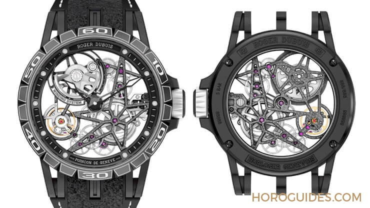 ROGER DUBUIS - EXCALIBUR - RDDBEX0705 - Pre-SIHH:這回不玩大膽跳色,羅杰杜彼Excalibur Spider Pirelli黑白新款