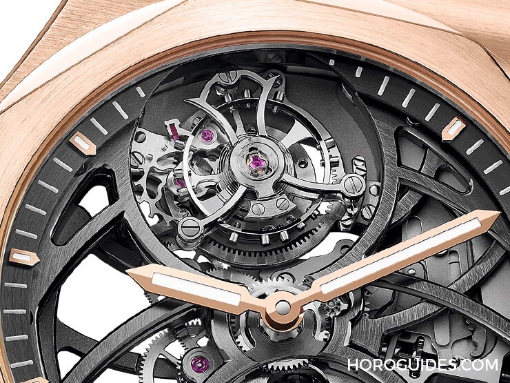 GIRARD-PERREGAUX - LAUREATO - 99110-52-000-52A - Pre-SIHH:芝柏Laureato再出擊,最複雜款鏤空飛行陀飛輪