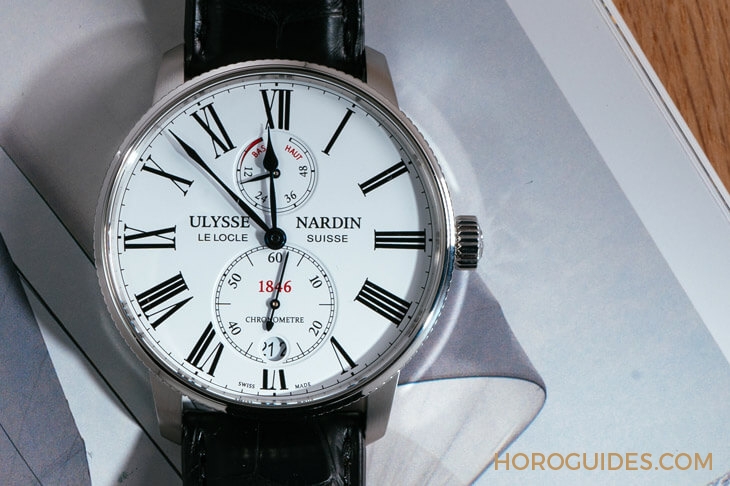 ULYSSE NARDIN - 超乎預期的中價品味之選 ! 雅典錶Marine Chronometer Torpilleur