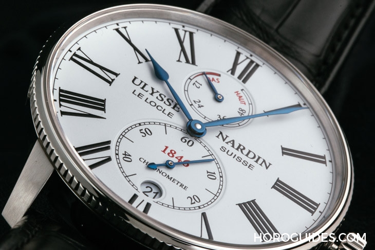 ULYSSE NARDIN - 超乎預期的中價品味之選 ! 雅典錶Marine Chronometer Torpilleur