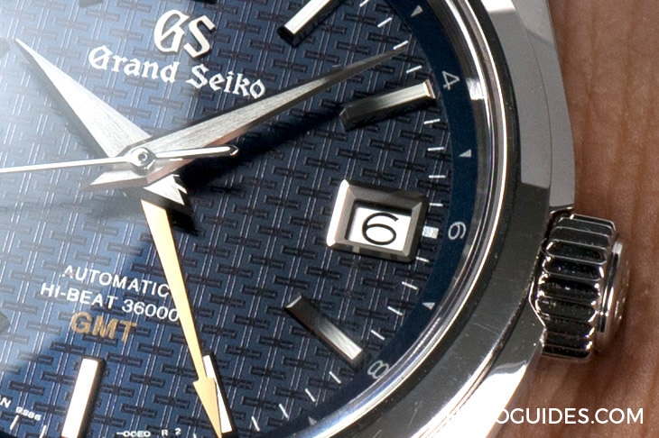 GRAND SEIKO - GRAND SEIKO - SBGJ225 - 日式絣織美學錶盤,讓藍色藍得有內涵,GRAND SEIKO Hi-Beat GMT亞洲限量版
