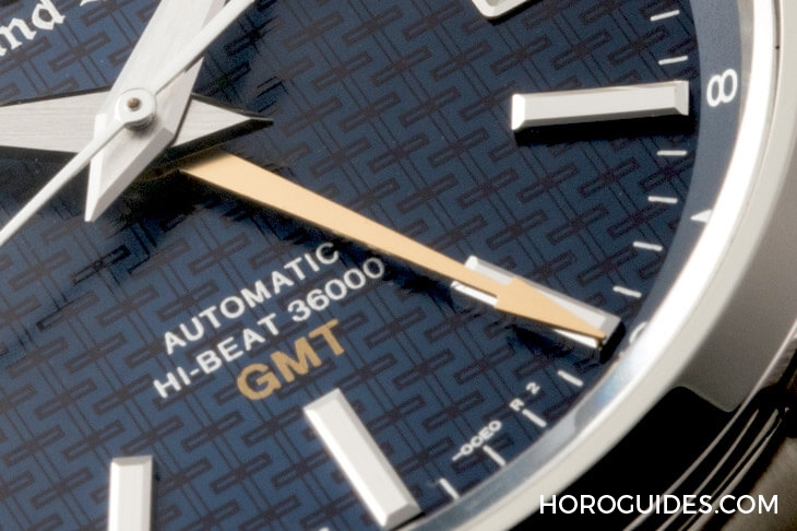 GRAND SEIKO - GRAND SEIKO - SBGJ225 - 日式絣織美學錶盤,讓藍色藍得有內涵,GRAND SEIKO Hi-Beat GMT亞洲限量版