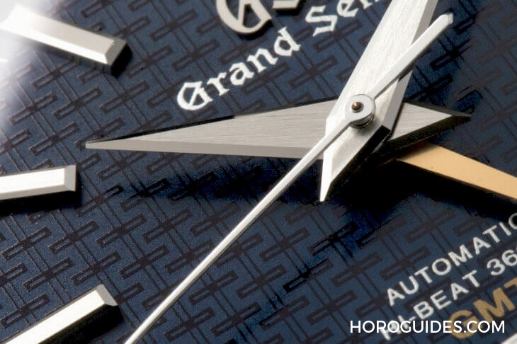 GRAND SEIKO - GRAND SEIKO - SBGJ225 - 日式絣織美學錶盤,讓藍色藍得有內涵,GRAND SEIKO Hi-Beat GMT亞洲限量版