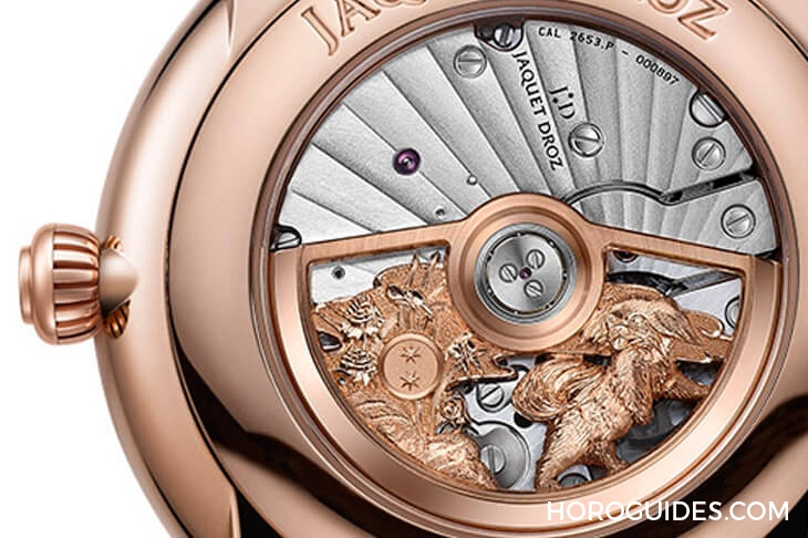 JAQUET DROZ - PETITE HEURE MINUTE - J005013219 - JAQUET DROZ狗年限量錶,琺瑯金雕細膩雙工藝