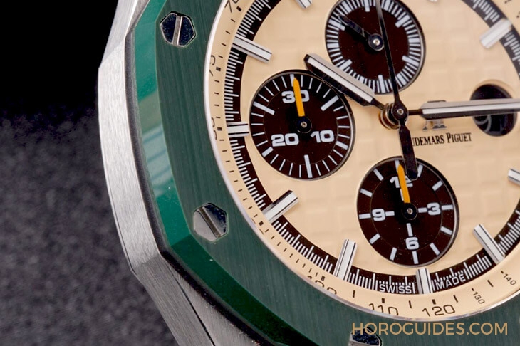 AUDEMARS PIGUET - ROYAL OAK OFFSHORE - 26400SO.OO.A054CA.01 - [SIHH 2018]迷彩風愛彼ROO計時碼錶，第一次使用綠陶瓷