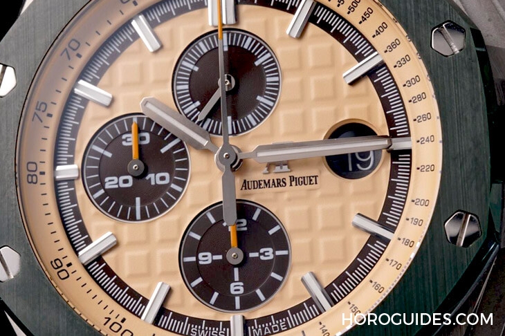 AUDEMARS PIGUET - ROYAL OAK OFFSHORE - 26400SO.OO.A054CA.01 - [SIHH 2018]迷彩風愛彼ROO計時碼錶，第一次使用綠陶瓷