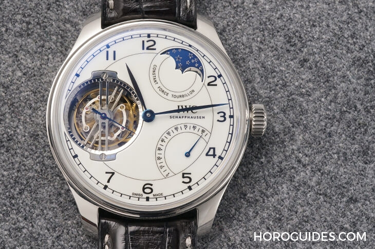 IWC - PORTUGIESER - IW590202 - [SIHH 2018]IWC葡萄牙恆定動力陀飛輪，新裝漆面錶盤、月相功能