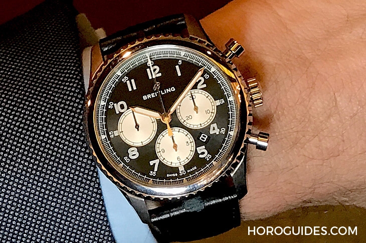 BREITLING - 沒有飛行滑尺的Navitimer?百年靈發表新系列Navitimer 8