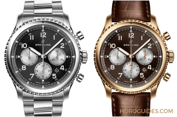 BREITLING - 沒有飛行滑尺的Navitimer?百年靈發表新系列Navitimer 8