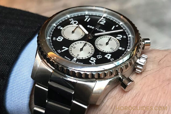 BREITLING - 沒有飛行滑尺的Navitimer?百年靈發表新系列Navitimer 8