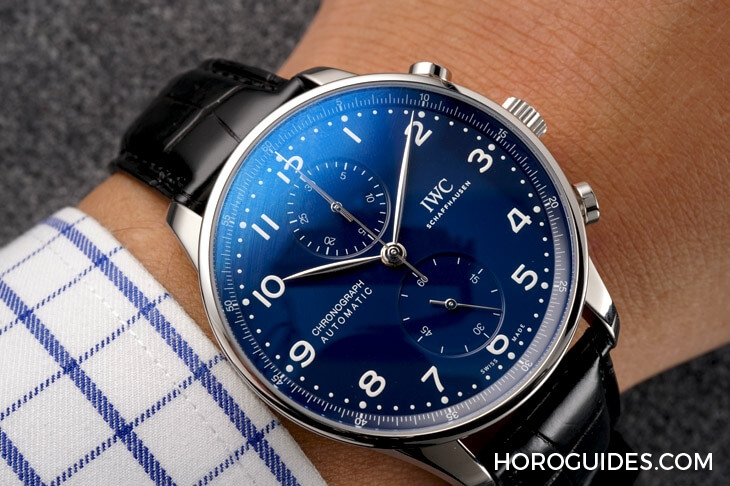IWC - PORTUGIESER - IW371601 - [SIHH 2018]入門款也有自製機芯!IWC葡萄牙計時碼錶週年新款