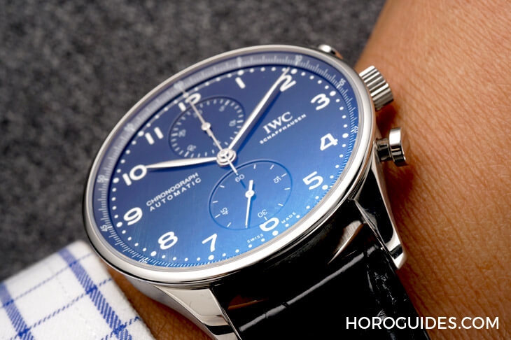 IWC - PORTUGIESER - IW371601 - [SIHH 2018]入門款也有自製機芯!IWC葡萄牙計時碼錶週年新款